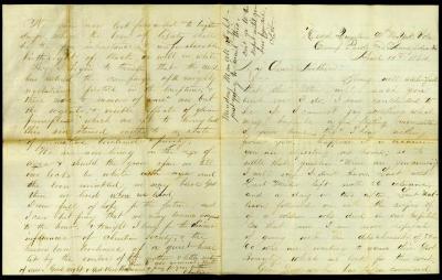 Letter, Charles E. Hulbert To H. B. Hulbert from Annapolis Maryland