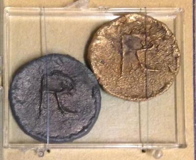 Currency (4), Early Miners' Gold And Silver, 2 Pieces Gold, See Location