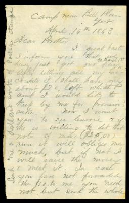 Letter, Charles E. Hulbert To H. B. Hulbert