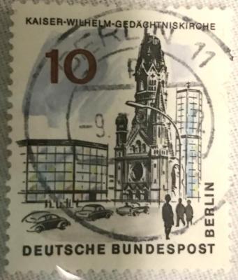 West Berlin Stamp, 1965-1966