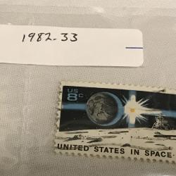 USA in Space Stamps