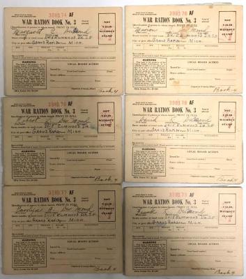 War Ration Book
