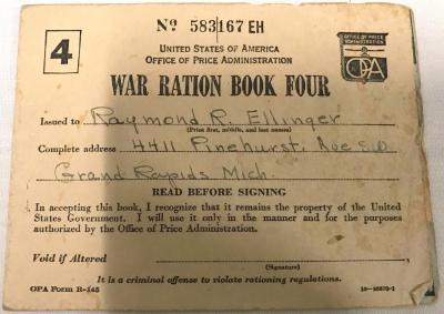 War Ration Book #4