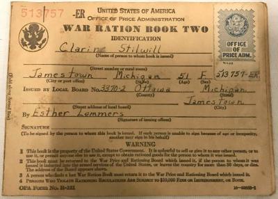 War Ration Book Two