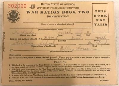 War Ration Book Two, War Ration Stamps (24)