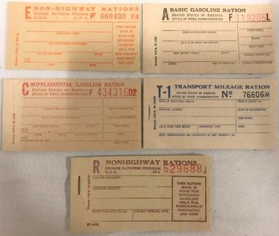 War Ration Books