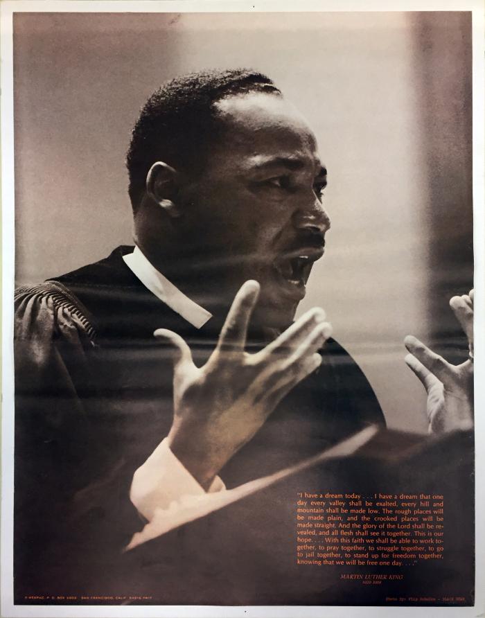 Poster, Martin Luther King, Jr.