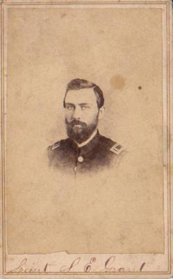 Photograph, Solon E. Grant 1st Michigan Engineers Civil War