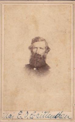 Photograph, Emory O. Crittenton 1st Michigan Engineers Civil War