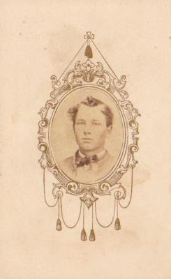 Photograph, Cyrenius S. Barnes 1st Michigan Engineers Civil War