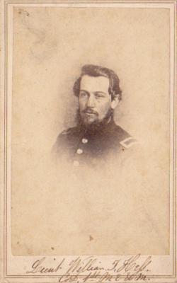 Photograph, William T. Hess 1st Michigan Engineers Civil War