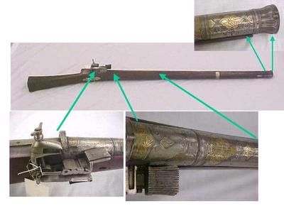 Musket, Flintlock Miquelet