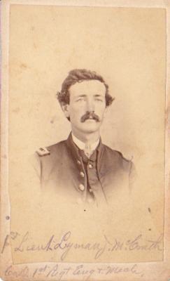 Photograph, Lyman J. McCrath 1st Michigan Engineers Civil War