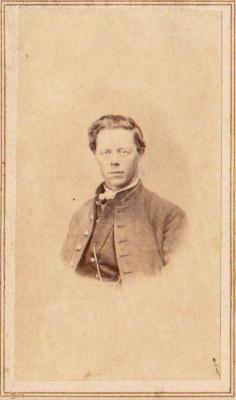 Photograph, Fernando C. Petty 1st Michigan Engineers Civil War