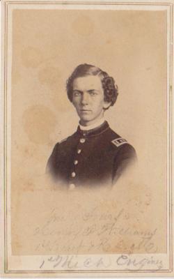Photograph, Henry F. Williams 1st Michigan Engineers Civil War