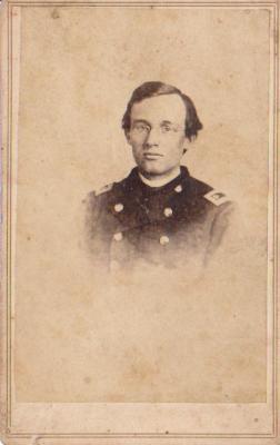Photograph, John B. Yates 1st Michigan Engineers Civil War