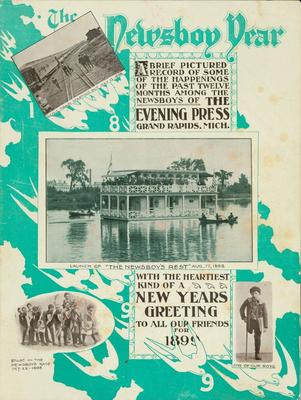 Booklet, The Newsboy Year, 1898