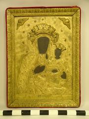 Black Madonna Icon, Framed