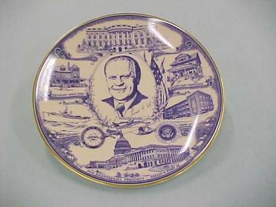 President Gerald Ford Commemorative Plate