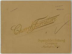 Trade Catalog, Superior Manufacturing Company, Church Furniture