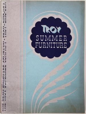 Trade Catalog, The Troy Sunshade Company, Troy Summer Furniture 