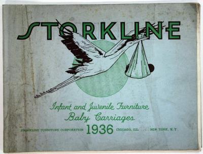 Trade Catalog, Storkline Furniture Corporation, Infant and Juvenile Furniture Baby Carriages