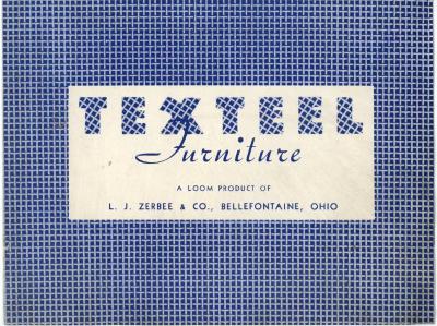 Trade Catalog, L. J. Zerbee &amp; Company, Texteel Furniture