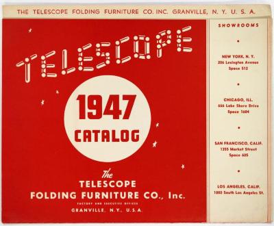 Trade Catalog, The Telescope Folding Furniture Company, Inc., 1947 Catalog