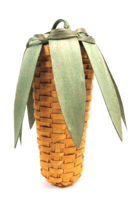 Basket Shaped Like Ear Of Corn