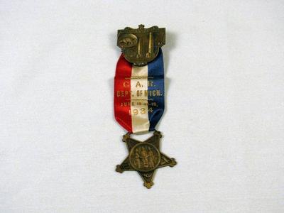 Medal, G.A.R. 56th Annual Encampment