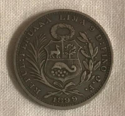 Coin, Peruvian 5 De Sol