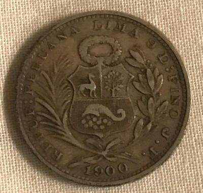 Coin, Peruvian 5 De Sol