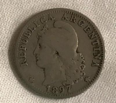 Coin, Argentine 20 Centavos