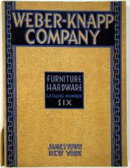 Trade Catalog, Weber-Knapp Company, Furniture Hardware, Catalog Number Six