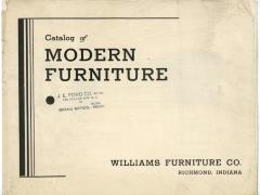 Trade Catalog, Williams Furniture Company, Modern Furniture