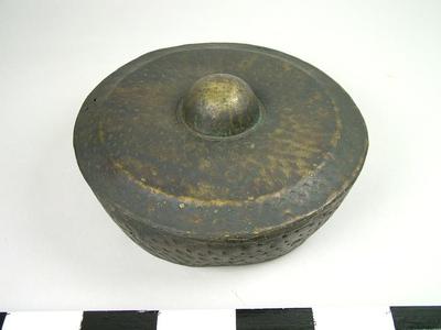 Hammered Knob Or 'Boss Gong' With Hammer