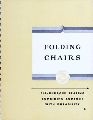 Trade Catalog, American Seating Company, Folding Chairs