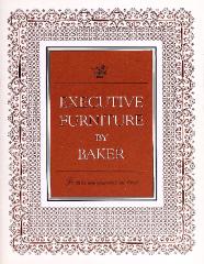Trade Catalog, Baker Furniture Inc., Executive Furniture