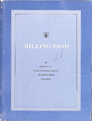 Trade Catalog, Baker Furniture, Inc., Milling Road Furniture, European Designs