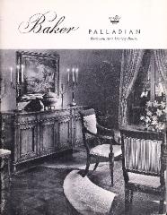 Trade Catalog, Baker Furniture Inc., Palladian Bedroom and Dining Room