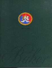 Trade Catalog, Baker Furniture Company, Treasures of England, Scotland and Ireland