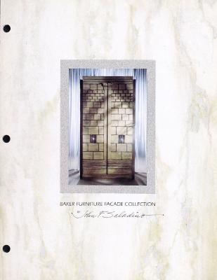 Trade Catalog, Baker Furniture Company, Facade Collection