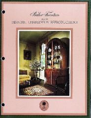 Trade Catalog, Baker Furniture Company, Historic Charleston Reproductions