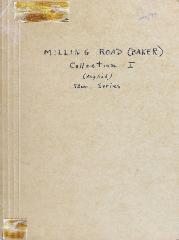 Folder, Baker Furniture, Inc., Milling Road Furniture Company, Queen Ann and Early Georgian Designs