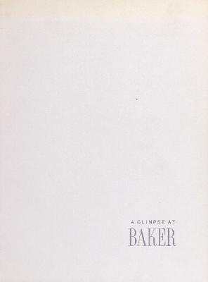 Trade Catalog, Baker Furniture Inc., A Glimpse At Baker