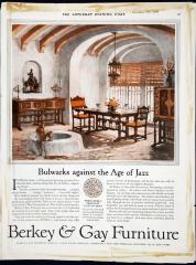 Newspaper Advertisements, Berkey &amp; Gay Furniture Company, Advertisements in The Saturday Evening Post