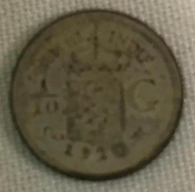 Coin, 1/10 Guilder