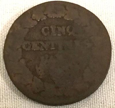 Coin, 5 Centimes