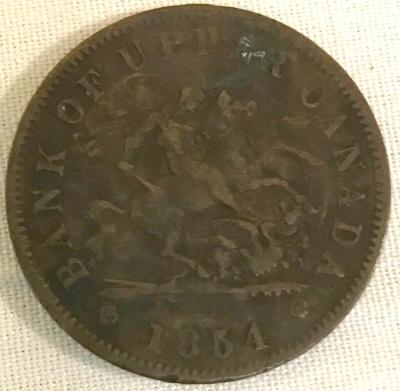 Canada Bank Token, 1 Penny