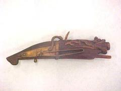 Gun, Chinese Matchlock Hand Cannon, Full-sized Model